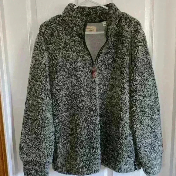 💜 Large Weatherproof Vintage Fuzzy Sweater - Picture 1 of 3
